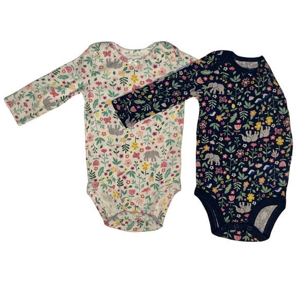 Infant Baby Girl Lot 3-6 Month Sweaters (2) One Piece Peyton & Scout Carters - Picture 8 of 11